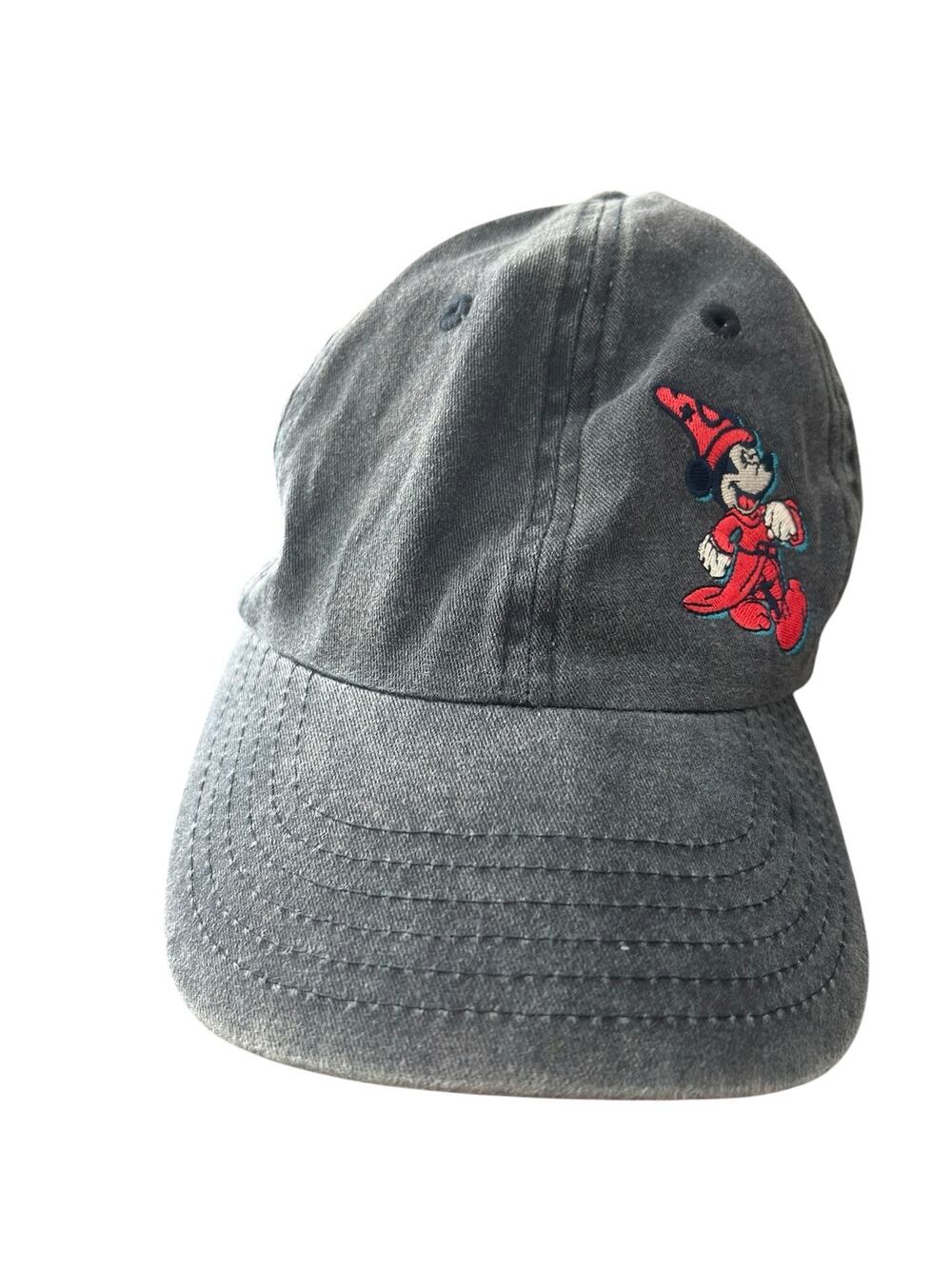 Disney D23 Fan Club Gold Member Exclusive Adjustable Gray Hat Sorcerer Mickey